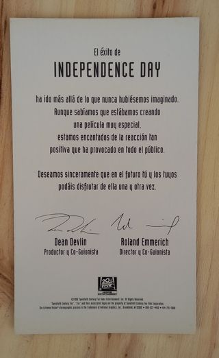 VHS Independence day