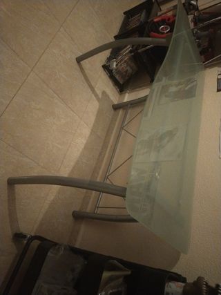 Escritorio vidrio ideal para pc o estudio