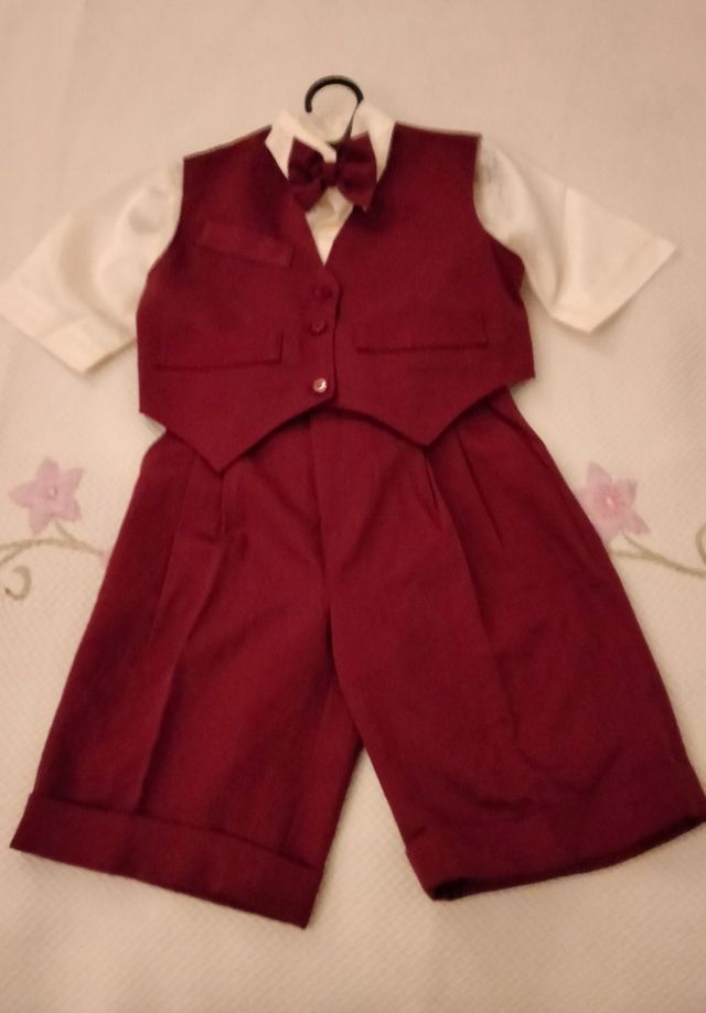 Traje para llevar las arras de niño
