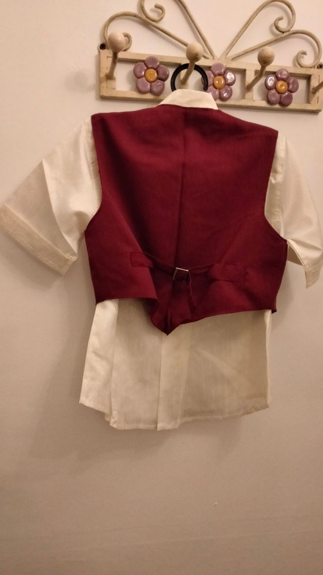 Traje para llevar las arras de niño