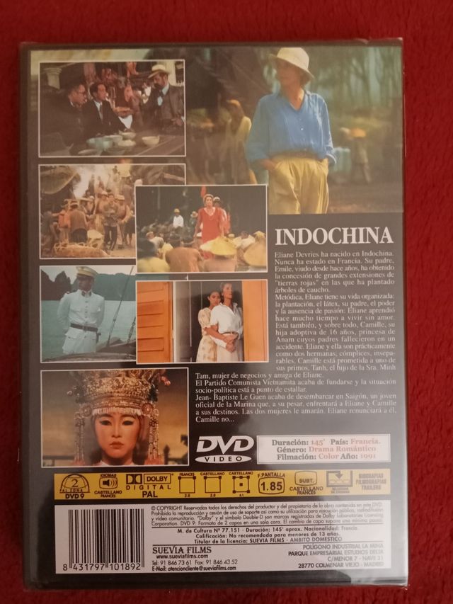 "Indochina" en DVD 