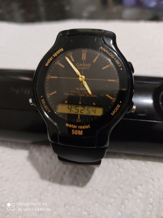 reloj casio AQ-47-1E vintage mujer 
