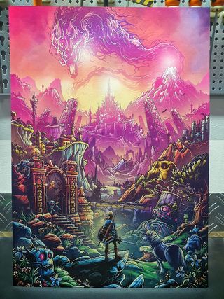 Poster A3 Zelda Fan-Made Nintendo