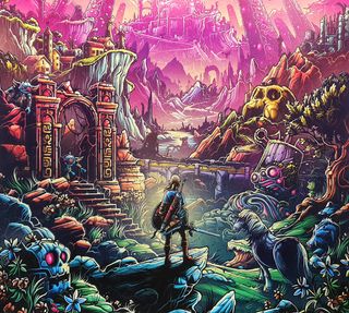 Poster A3 Zelda Fan-Made Nintendo