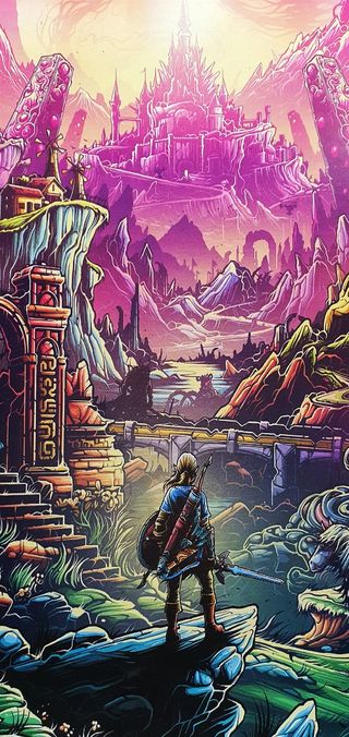 Poster A3 Zelda Fan-Made Nintendo