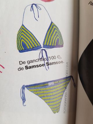 Biquini bikini IBIZA, Abalorios