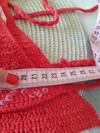 Biquini bikini IBIZA, Abalorios