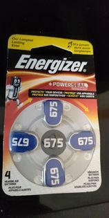 Batteria Apparecchi Acustici 4 Pezzo 675