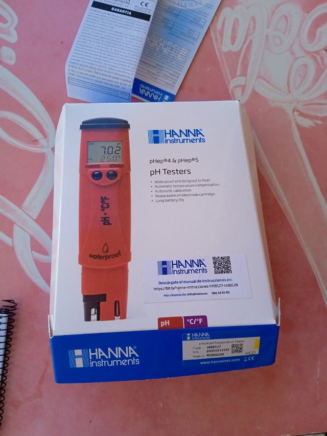 Medidor pH/temperatura HANNA  HI98127