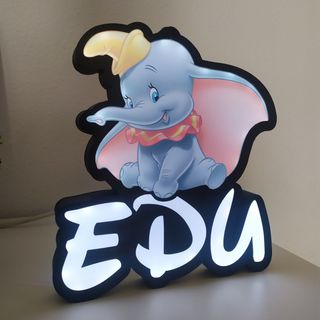 Lámpara LED infantil quitamiedos personalizada