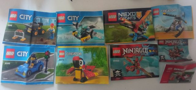 Figuras Lego City, Creator, Nexo, Ninjago....