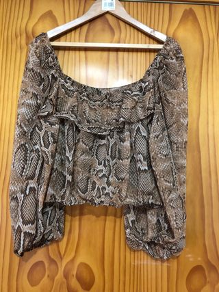 Blusa animal print