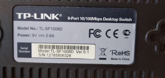 Switch TP Link 10/100