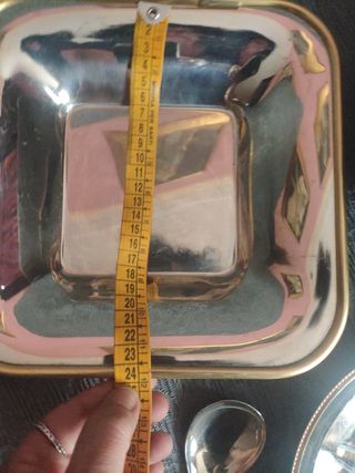 Set contenitori in acciaio per confetti