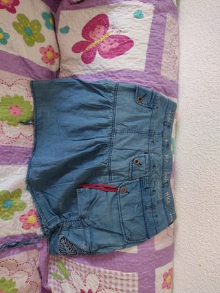 falda desigual 12€ y regalo 
