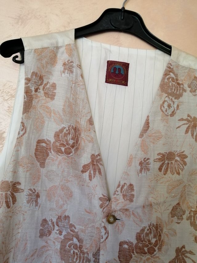 Gilet da donna vintage con fantasia "Stefanel"