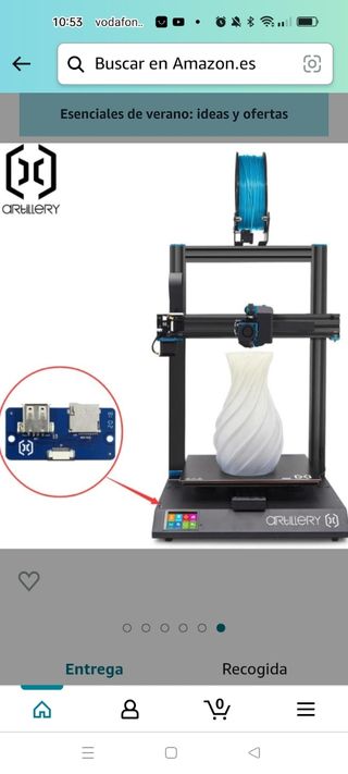 Pieza de repuesto original para impresora 3D