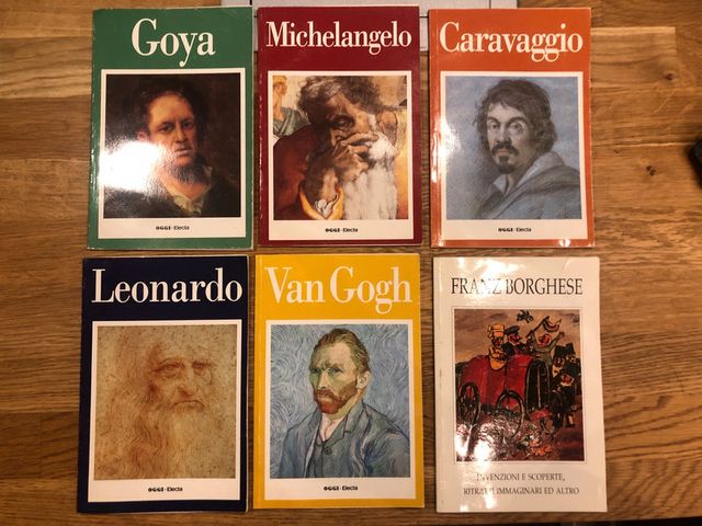 GOYA LEONARDO CARAVAGGIO MICHELANGELO VAN GOGH