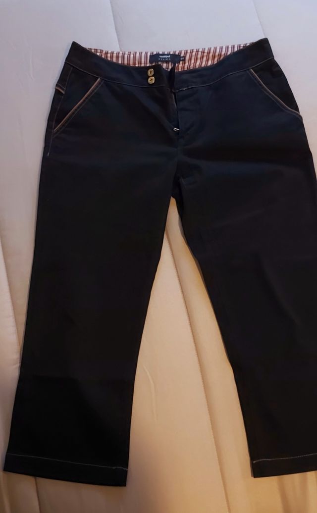 Pantalone in velluto nero Conbipel