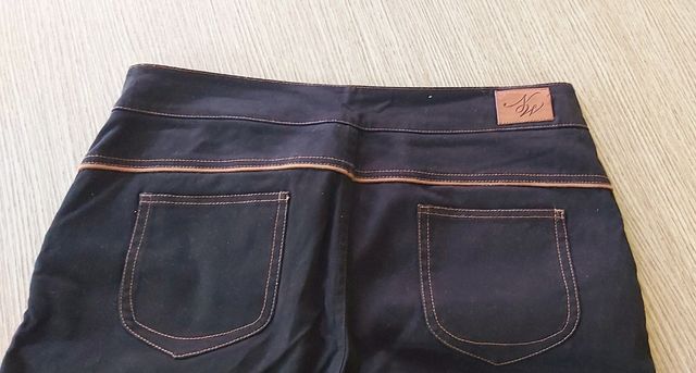 Pantalone in velluto nero Conbipel