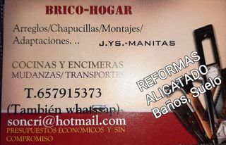 Reparación o sustitución o arreglo persianas