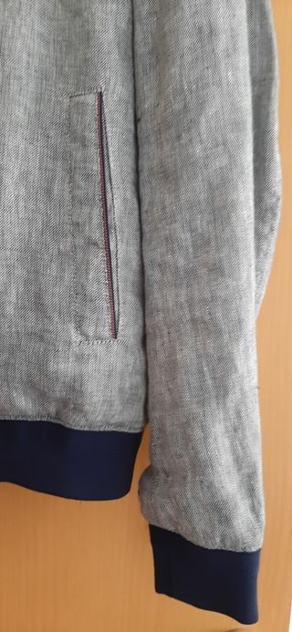 Cazadora / chaqueta lino Zara