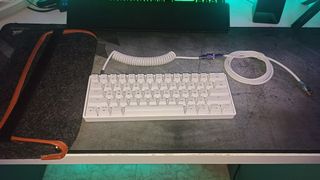 Teclado mecánico epomaker blanco