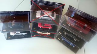 Lote 6 Coches Maqueta Chevrolet 1/43 Salvat. 