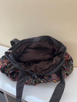 Bolso grande estampado