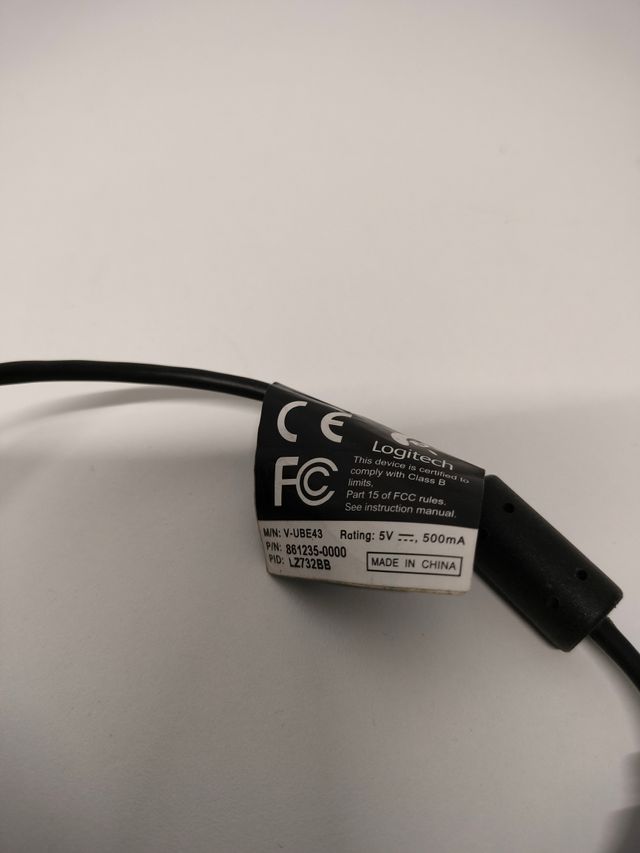 Cámara web USB Logitech QuickCam V-UBE 43