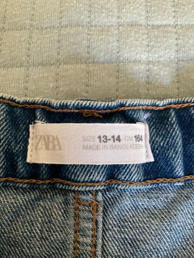 Falda vaquera Zara