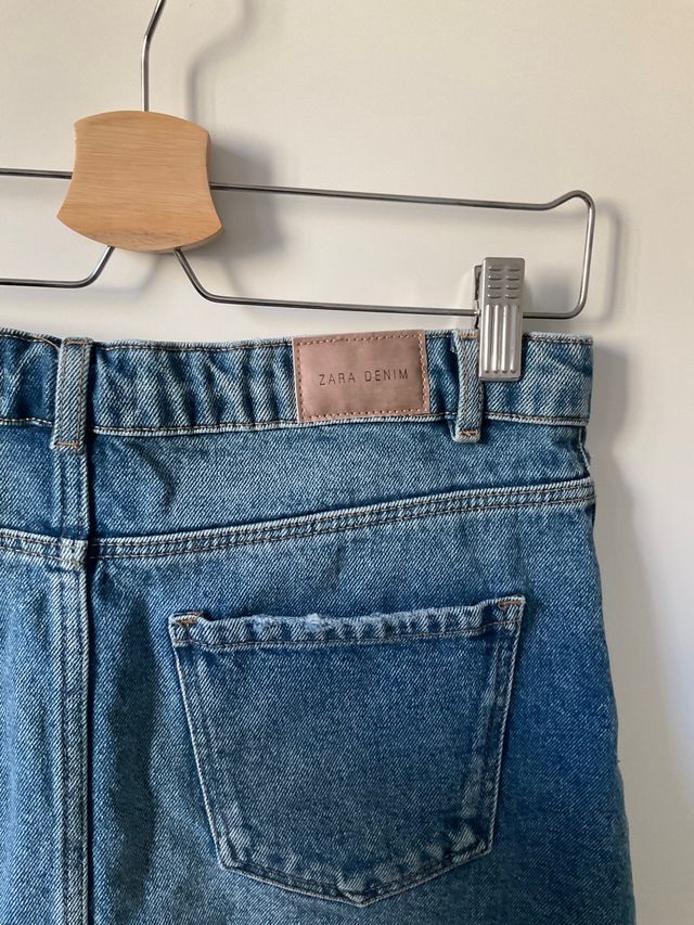 Falda vaquera Zara