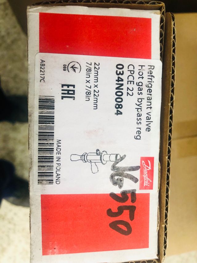 Válvula  by  pass  de  gas  caliente