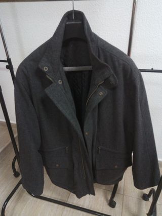 Chaqueton de Paño 80% lana Talla 54 XXL 