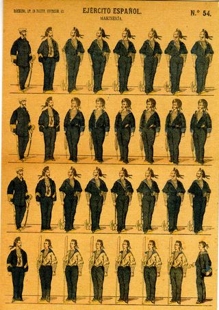 TARJETAS POSTALES -EJERCITO ESPAÑOL -747 DE 1500