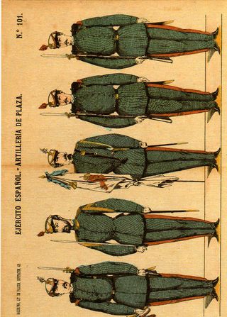 TARJETAS POSTALES -EJERCITO ESPAÑOL -747 DE 1500