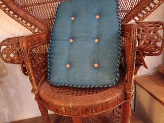 Pareja de butacas altas mimbre Emanuelle