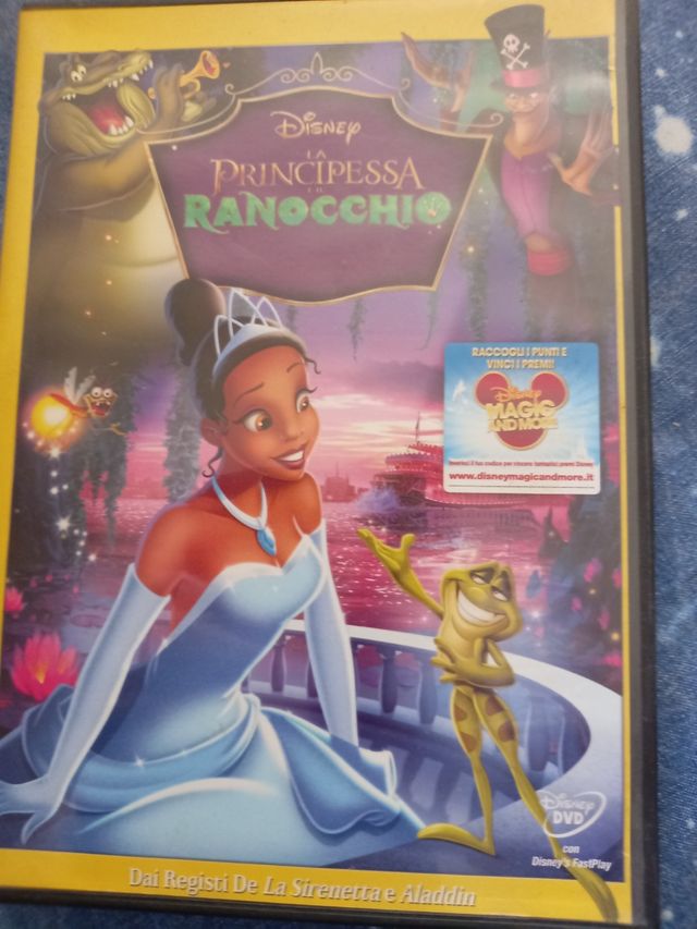 Dvd "La Principessa e il ranocchio" Disney