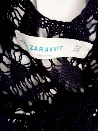 Bonito top crochet de Zara
