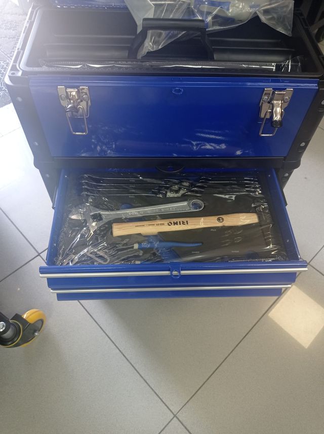 CARRO 3 CAJONES CON RUEDAS CON 60 HERRAMIEN. IRIMO