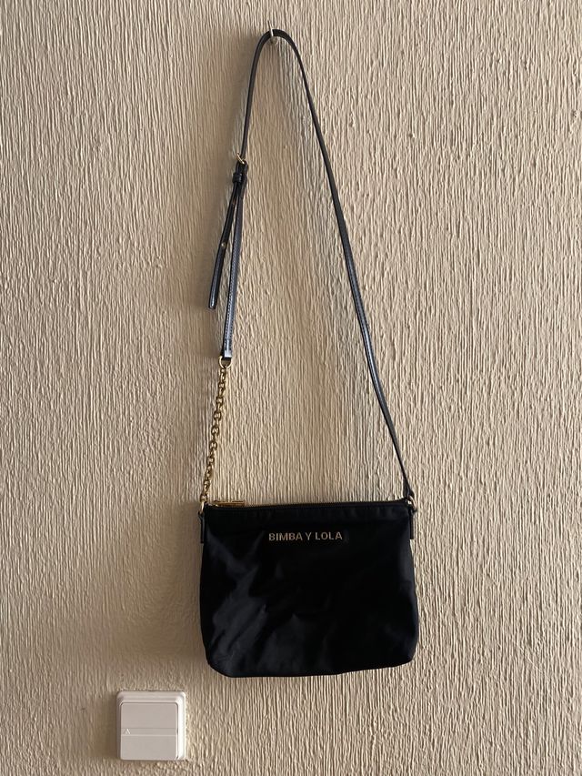 Bag Bolso Bimba Y Lola Piel Negro Bolso Negro Bimba Y Lola De