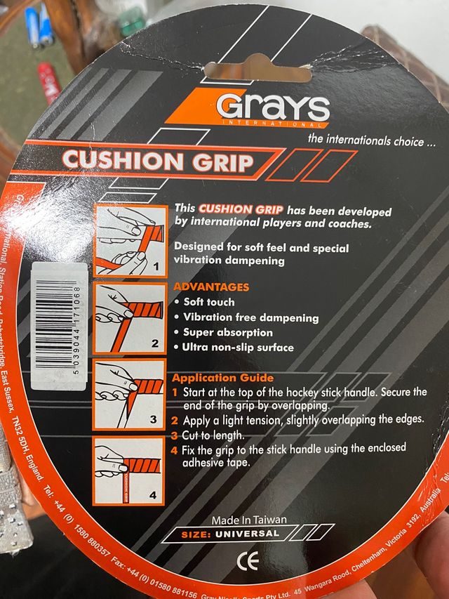 Grip grays azul hockey nuevo