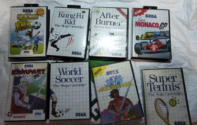 Colección 40 Videojuegos de Master System SEGA