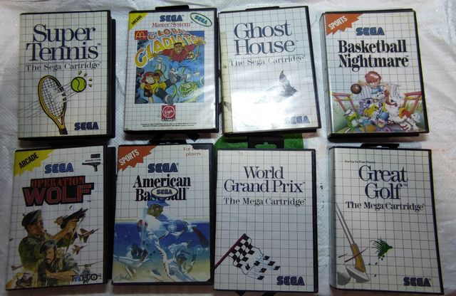 Colección 40 Videojuegos de Master System SEGA