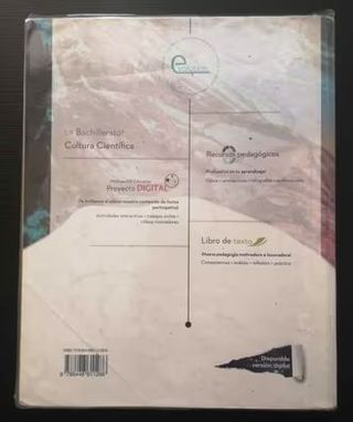 Cultura Científica 1 Bachillerato