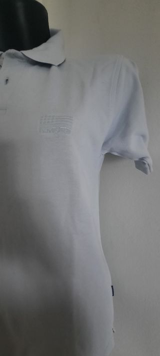 Maglietta Polo azzurro bambino/a Original Marines