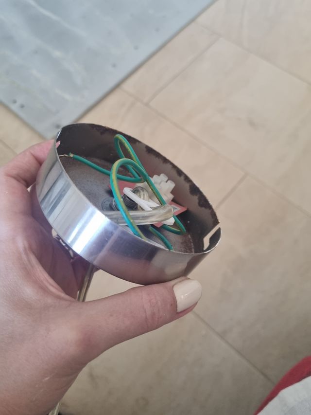 Lámpara de techo mosaico de cristales