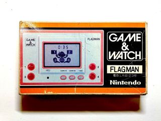 🚩 Nintendo Game & Watch Flagman FL-02 (1980) de Segunda mano por
