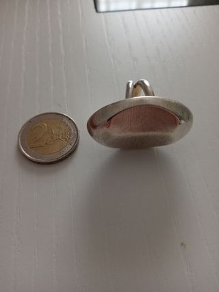 Anillo de plata ley