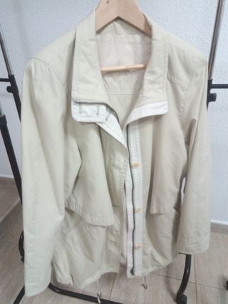 Chaqueta tipo Gabardina talla XXL Cortavientos